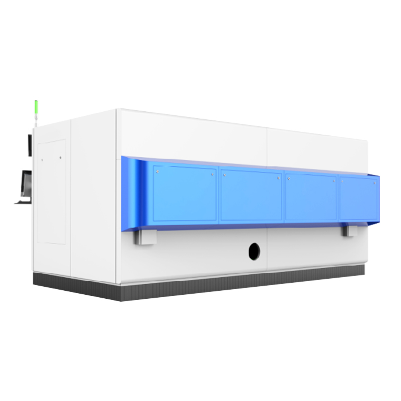 Machine de coupe laser à fibre de 6KW entièrement fermée