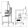 1025MSPe 97KN Ergonomie HMI Machine d'insertion de fixation hydraulique multifonction