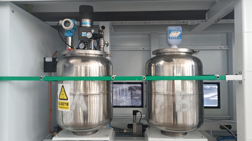 Machine de distribution de type constant de sixième génération