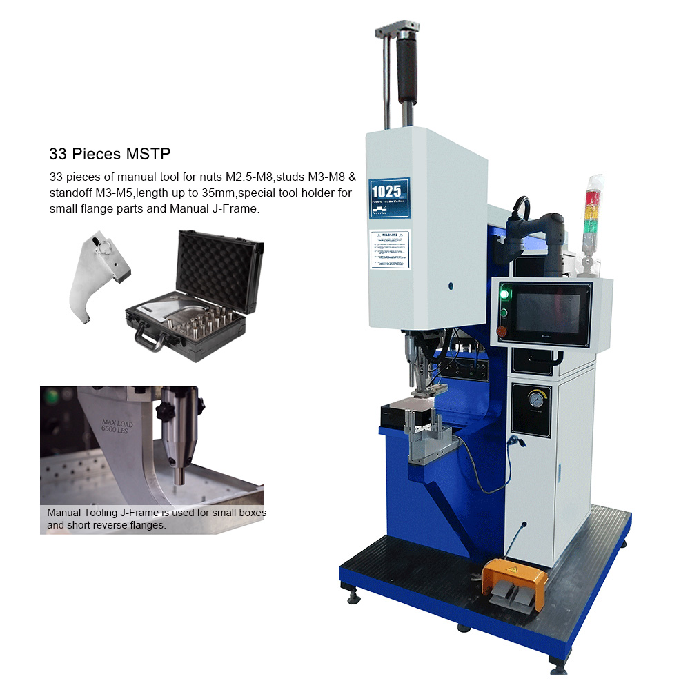 L'écran tactile CNC 1025MSPe installe rapidement 4 attaches différentes dans une machine d'insertion de matériel de panneau