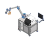 Outil de rivetage d'alimentation automatique de connexion d'e/s de robot de rivets aveugles de 3,2 à 4,8 mm personnalisés en usine