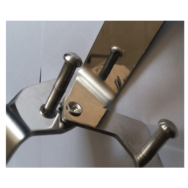  Machine de rivetage orbitale pneumatique de pièces en métal d'axe de Tableau