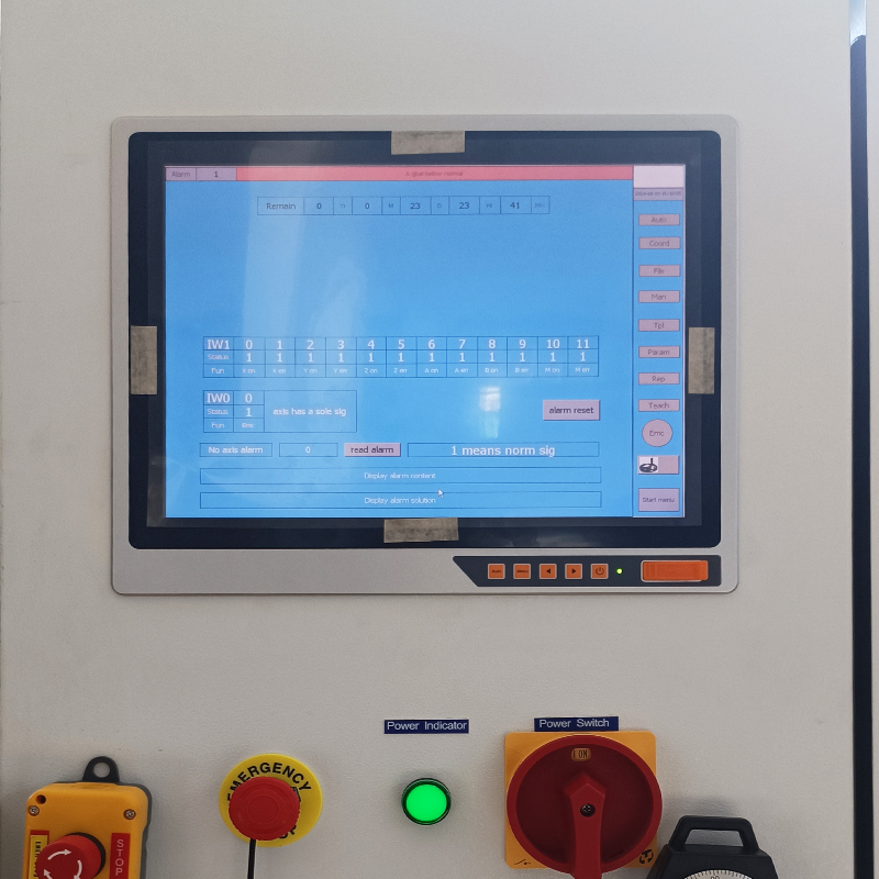 Machine de distribution de scellage CNC constante intégrée