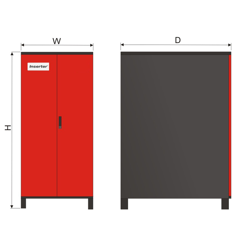 Armoire à outils de pliage haute capacité à 6 tiroirs