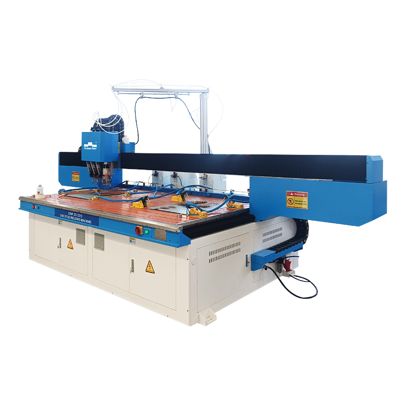 Machine de soudage de goujons CNC automatique à 3 axes et 3 têtes de soudage