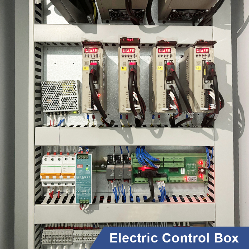 Machine à cintrer servo entièrement électrique à six axes 350KN